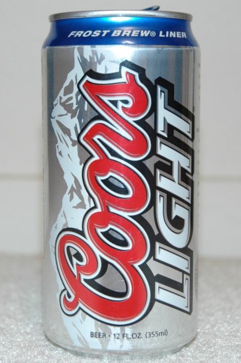 Coors Light Can with a Frost Brew (registered) Liner
